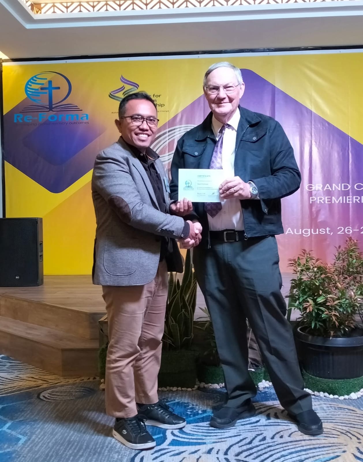 Center For Kingdom Partnership collaborate with Re-Forma Global held an event of the Quality Assurance Training Institute for The Christian Leaders in Medan. 6