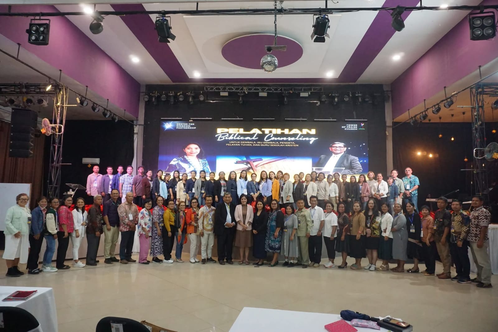 Center For Kingdom Partnership collaborate with Tower of Praise Church held an event of Biblical Counseling for Christian Leaders in TOPC Kabanjahe, North Sumatera. 10