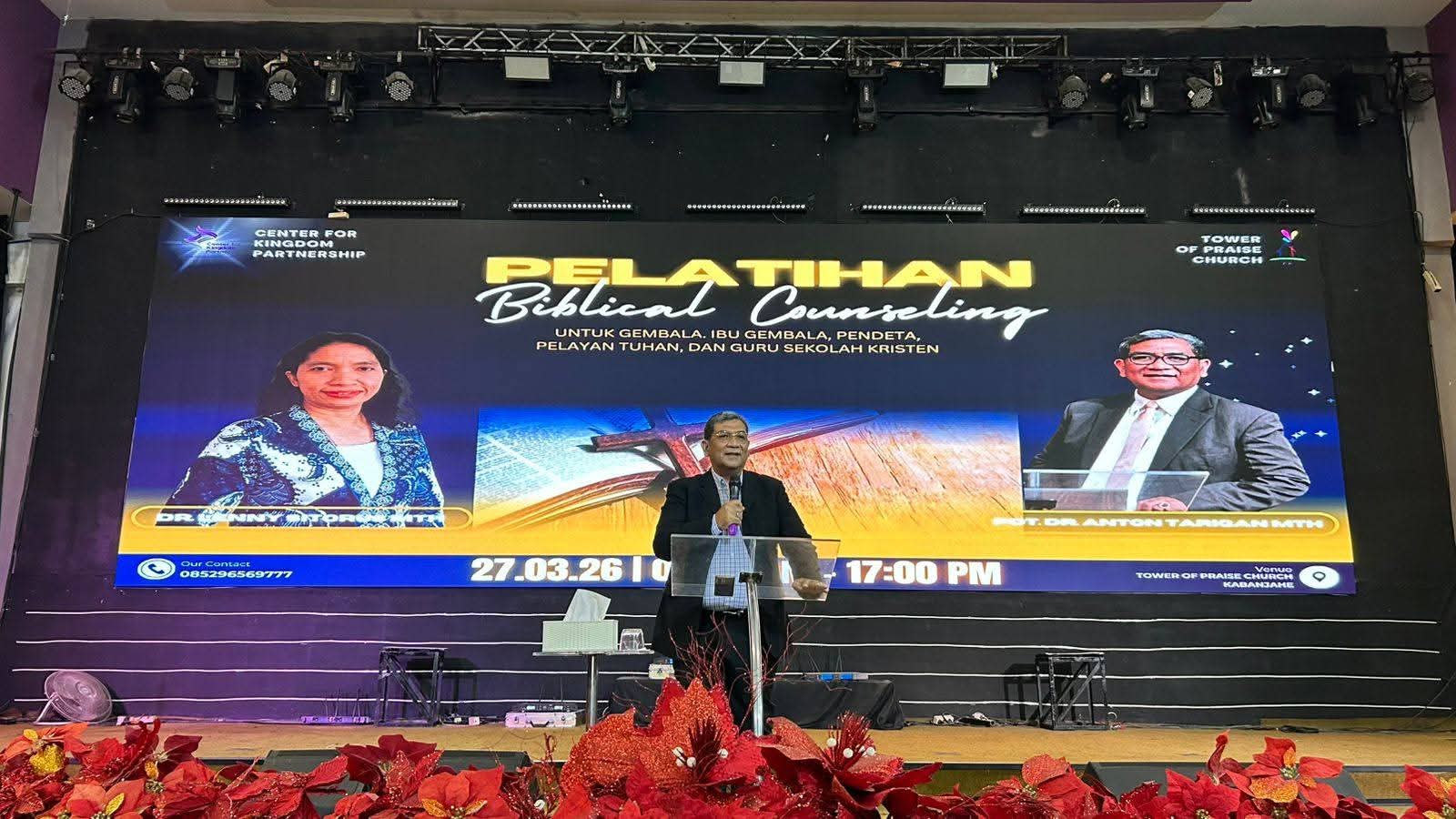 Center For Kingdom Partnership collaborate with Tower of Praise Church held an event of Biblical Counseling for Christian Leaders in TOPC Kabanjahe, North Sumatera. 7